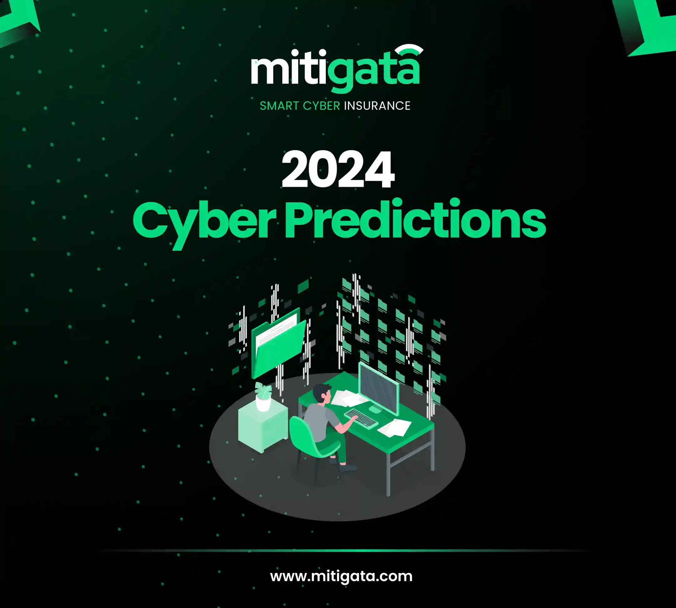 Cyber Predictions 2024 by Mitigata Report Thumbnail Image
