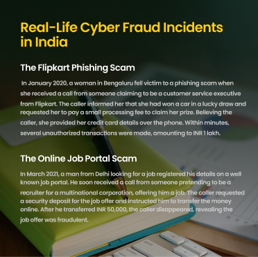Real-Life Cyber Fraud Incidents in India 