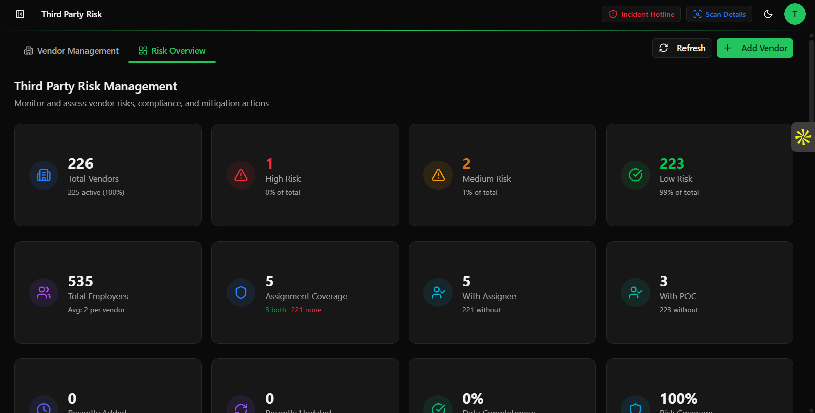 third party risk management tool